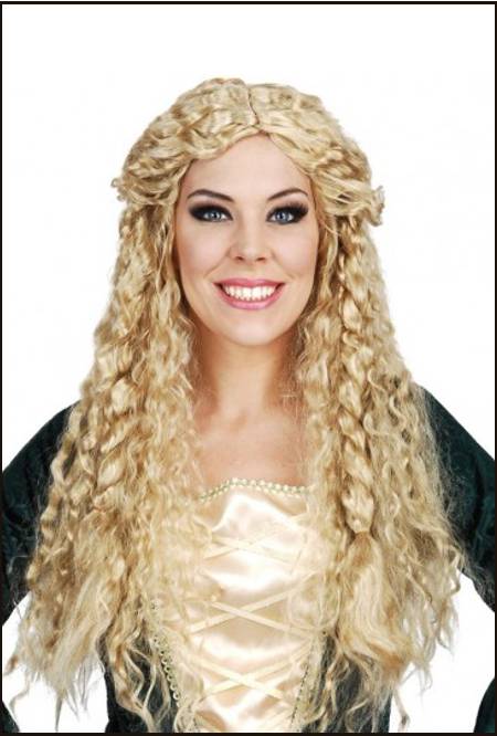 Singapore Charlie Costumes Wigs Beards Mo Long Blonde Wig
